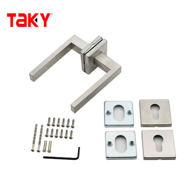 Custom Stainless Steel Shower Glass Door Handle Desain Modern