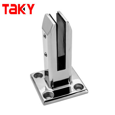 Stainless Steel Glass Spigots Stairs Railing Pool Balcony Fence Floor Glass Mounting Brackets