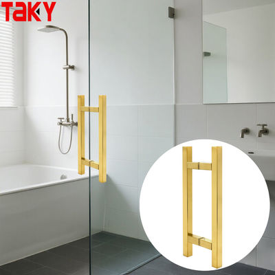 Harga bagus H Shape Stainless Steel Main Door Handles Long Golden Door Pull Handle on line