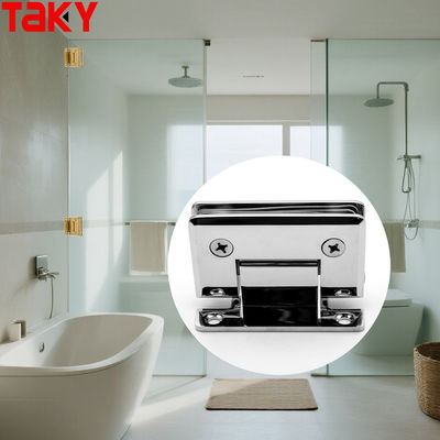 Harga bagus Europe and America Design H Shape Bathroom Glass Clamp Frameless Tempered Shower Glass Door Hinges on line