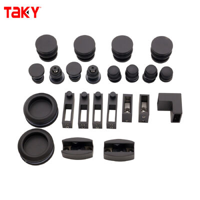 Harga bagus Kit Perangkat Keras Pintu Shower Tanpa Bingkai Baja Tahan Karat 304 dengan Beban 80-120kg untuk Perlengkapan Pintu Geser Kaca on line