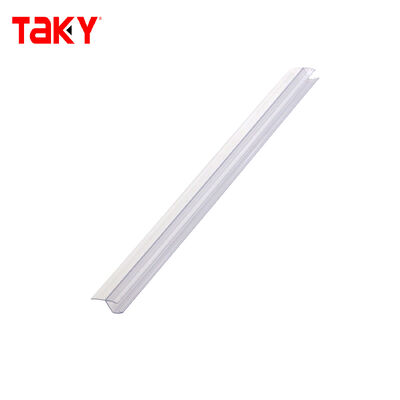 PVC 6-12mm Pintu Kaca Penyegelan Strip Tahan Air Sauna Kamar Mandi Shower Kaca Pintu Segel Strip