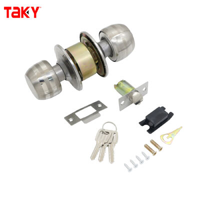 Modern Stainless Steel Door Locks Security Cylindrical Furniture Lock for Bedroom